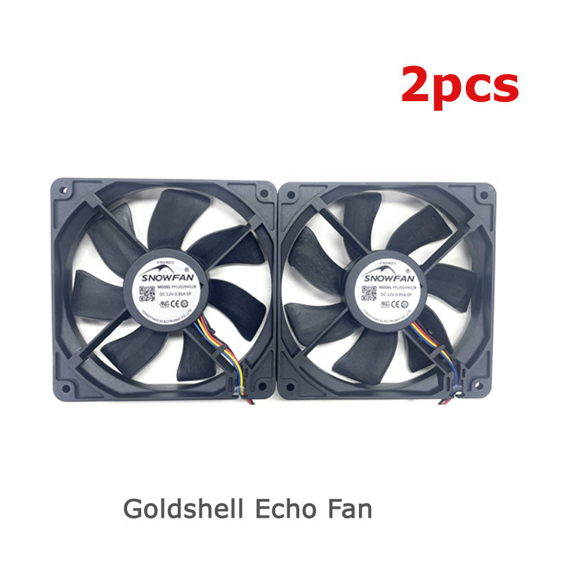 GOLDSHELL ECHO E-DG1M E-AL1M E-KA1M FAN YY12025M12B SNOWFAN REPLACEMENT