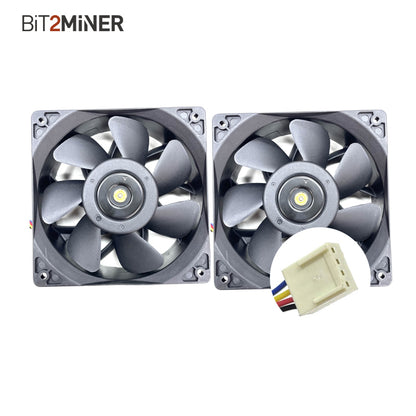 ICERIVER KS1 KS2 KS3 KS3M FAN DF1203812B2UN MARTECH FAN REPLACEMENT - BIT2MINER