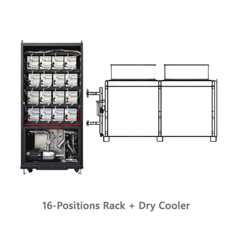 ANTMINER HYDRO-COOLING MINER RACK 8 16 28 POSITIONS COOLING CABINET