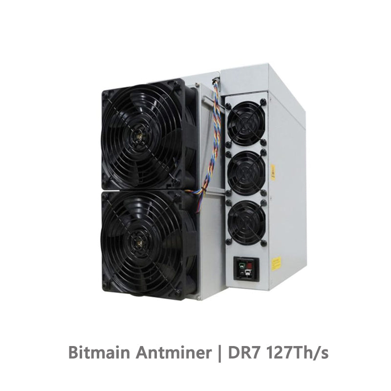 NEW BITMAIN ANTMINER DR7 127TH/S SCP MINER BLAKE256 ALGORITHM