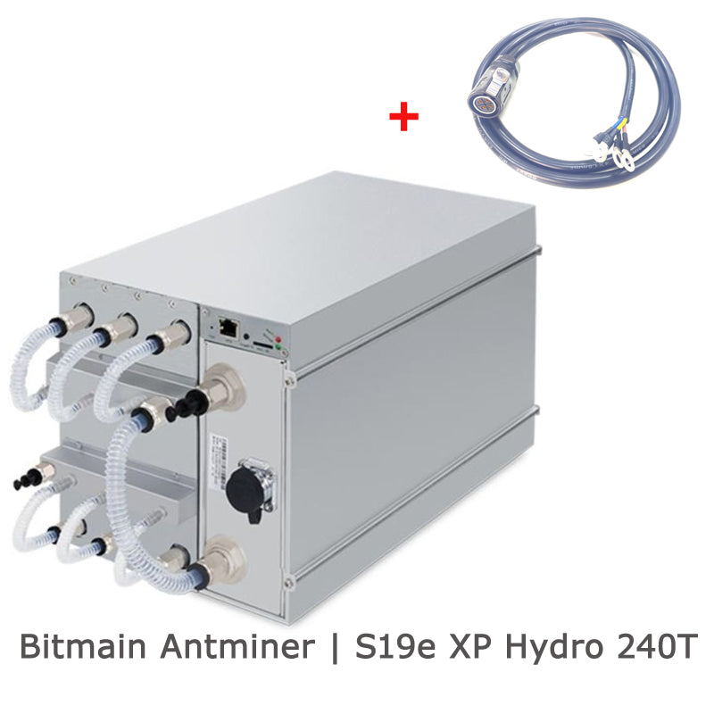 USED BITMAIN ANTMINER S19e XP HYDRO 240T HYDRO COOLING MINER BITCOIN SHA256 ALGORITHM (UNDER OFFICIAL WARRANTY)