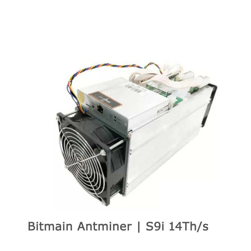 USED BITMAIN ANTMINER S9i 14T BTC CRYPTOCURRENCY - BIT2MINER