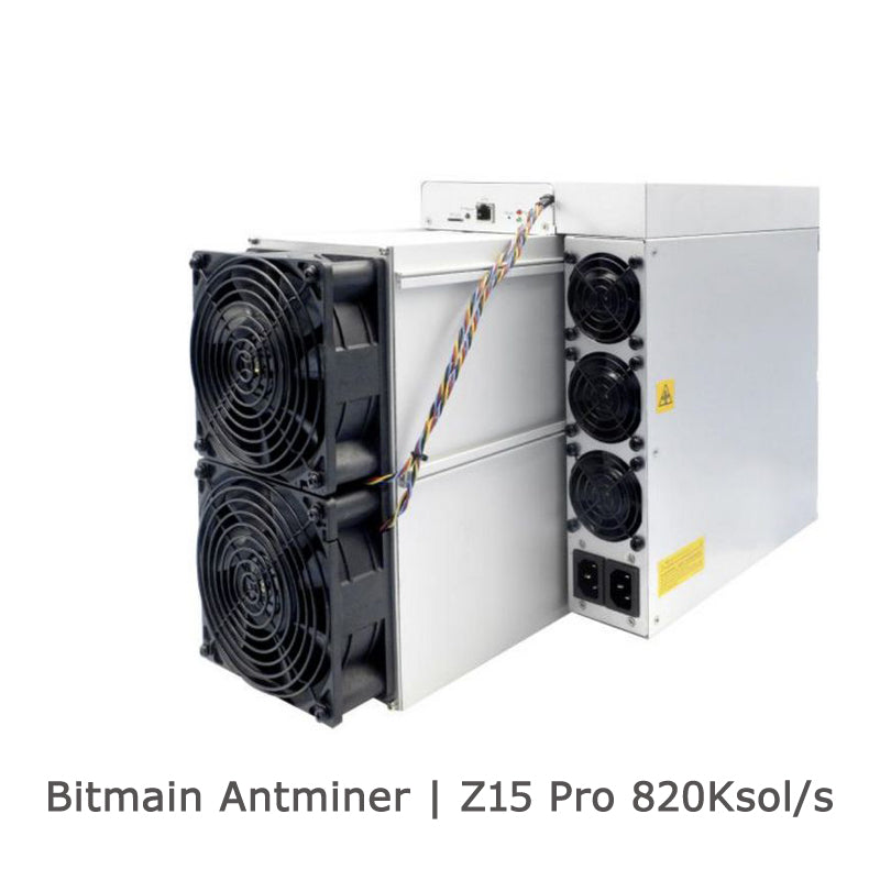 NEW BITMAIN ANTMINER Z15 PRO 840KSOL/S 820KSOL/S ZEC ZENCASH HUSH CRYPTOCURRENCY ZCASH MINER - BIT2MINER