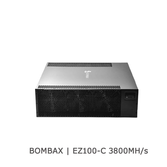 NEW BOMBAX EZ100-C 3800MH/S ETC+ZIL MINER ETCHASH ALGORITHM QUIET MODE