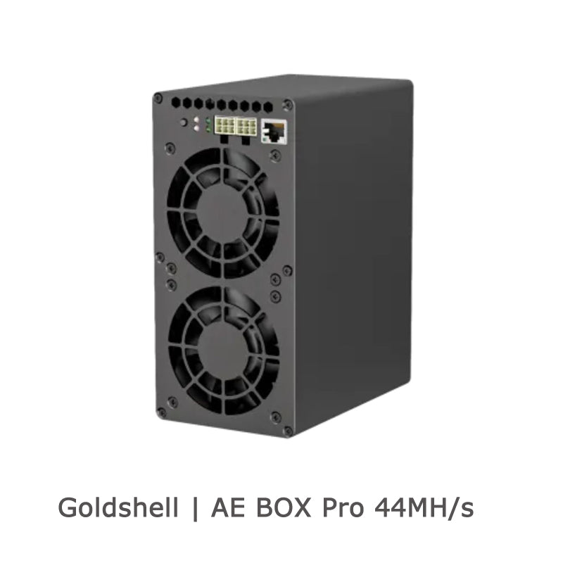 NEW GOLDSHELL AE BOX PRO 44MH/S ALEO MINER ZKSNARK ALGORITHM HOME MINER