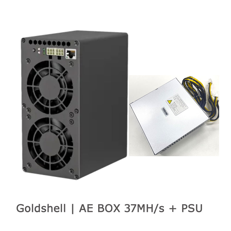 NEW GOLDSHELL AE BOX 37MH/S ALEO MINER ZK-SNARK ALGORITHM HOME MINER