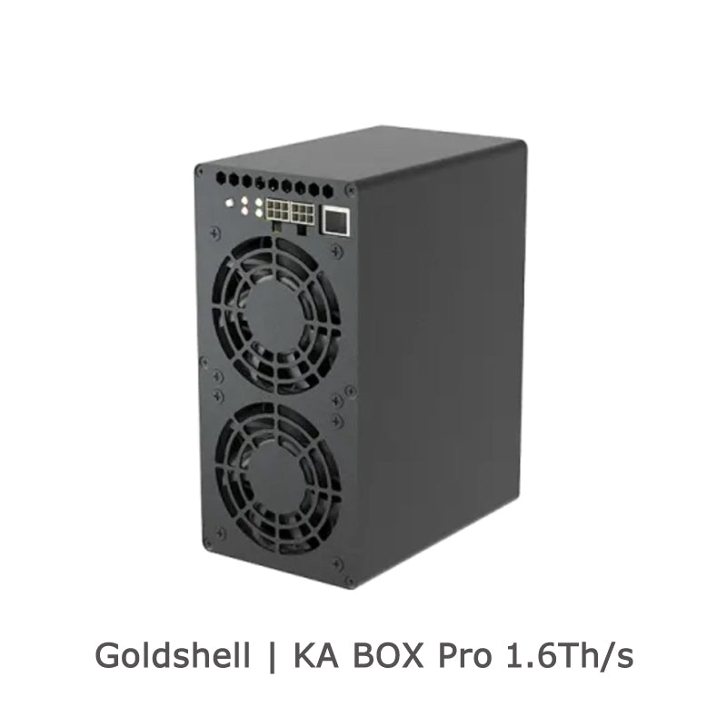 NEW GOLDSHELL KA BOX PRO 1.6T KAS-KASPA MINER KAS MINER KHEAVYHASH ALGORITHM - BIT2MINER