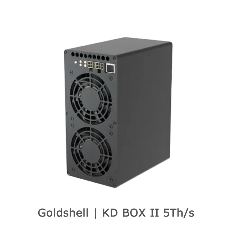 NEW GOLDSHELL KD BOX II 5TH/s MINING KDA KADENA ALGORITHM - BIT2MINER