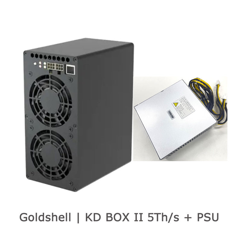 NEW GOLDSHELL KD BOX II 5TH/s MINING KDA KADENA ALGORITHM - BIT2MINER