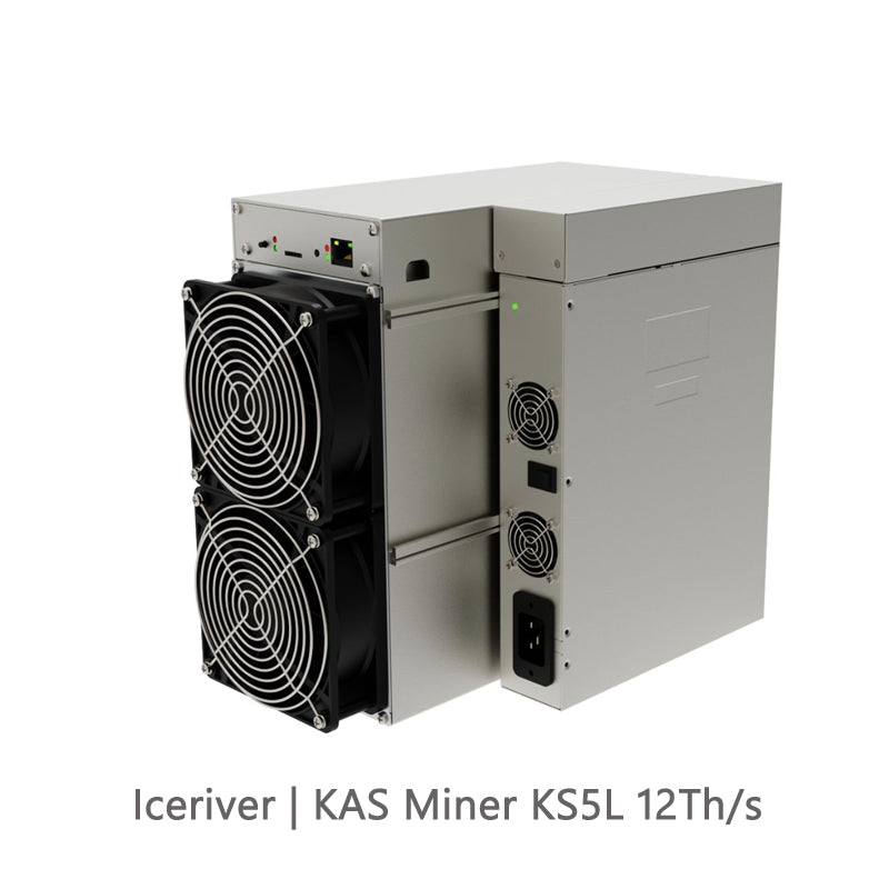 NEW ICERIVER KS5L 12TH/S KAS-KASPA MINER KAS MINER  KHEAVYHASH ALGORITHM - BIT2MINER