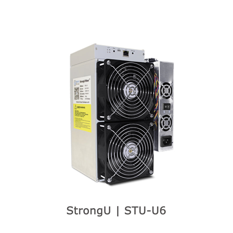 USED STRONGU U6 420G X11 MINER DASH MINER MUE CANN DASH DPC ONX WITH PSU - BIT2MINER