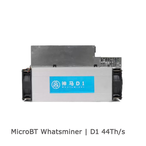 USED MicroBT WHATSMINER D1 44T D10V1 WITH PSU DCR MINER - BIT2MINER