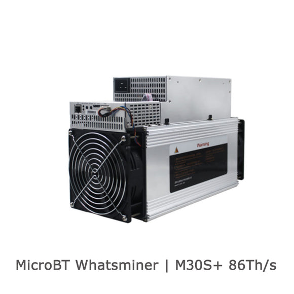 NEW MICROBT WHATSMINER M30S+ 86TH/S 82TH/S 36J/TH MINER BITCOIN BCH TRC ACOIN CURE XJO SHA256 ALGORITHM - BIT2MINER