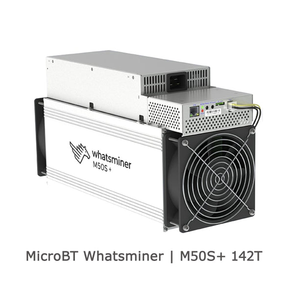 NEW MICROBT WHATSMINER M50S+ 142TH/S 24J/T BITCOIN MINER BTC BCH BSV - BIT2MINER