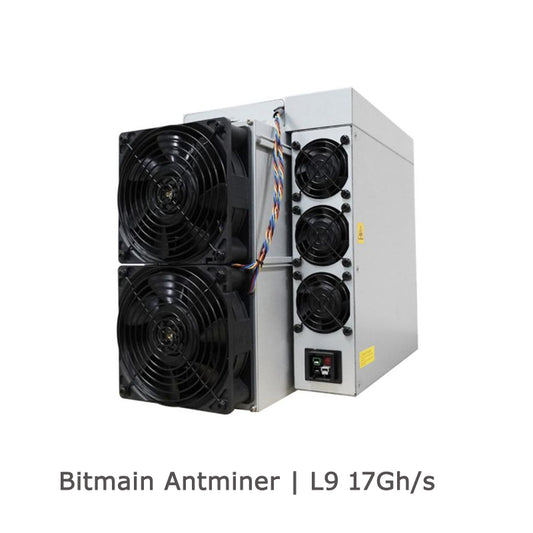 NEW BITMAIN ANTMINER  L9 16GH 17GH LTC DOGE BEL MINER SCRYPT ALGORITHM