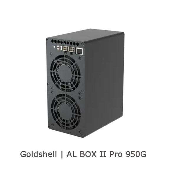 NEW GOLDSHELL AL BOX II PRO 950GH/s MINING ALEPHIUM ALPH MINER BLAKE3 ALGORITHM