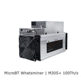 NEW MICROBT WHATSMINER M30S+ 100T 96T 86T 82T 36J/TH MINER BITCOIN BCH SHA256 ALGORITHM