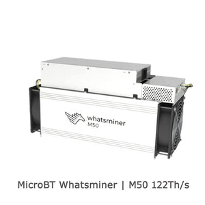 NEW MICROBT WHATSMINER M50 124TH/S 120TH/S 118TH/S 114TH/S 28J/T BITCOIN MINER BTC BCH BSV - BIT2MINER