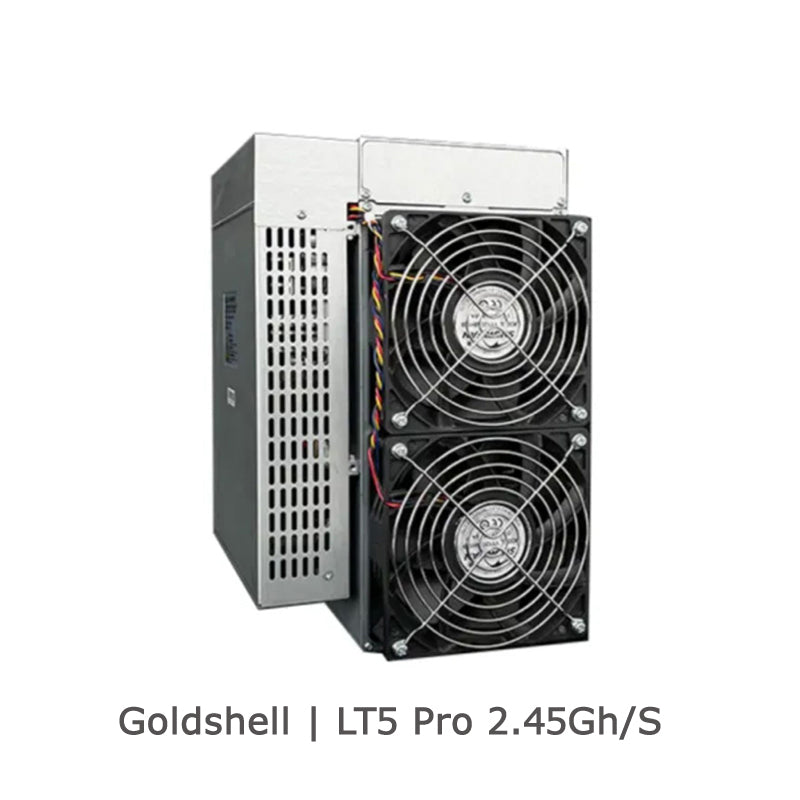 NEW GOLDSHELL LT5 PRO 2.45GH/s MINING SCRIPT DOGE LTC COIN - BIT2MINER