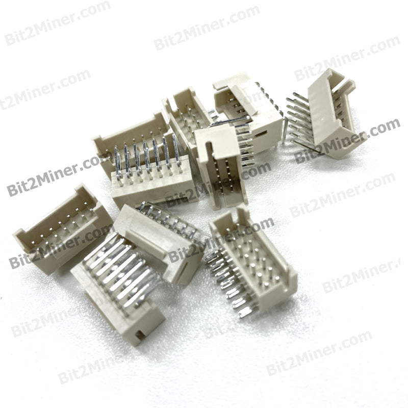 INNOSILICON SIGNAL SOCKET 2*7 PINS IN DUAL RIGHT ANGLE (10PCS) - BIT2MINER